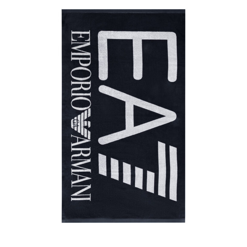Хавлиена кърпа EA7 Emporio Armani 7X000102 AF13300 UC001 Черен цвят на ниска цена