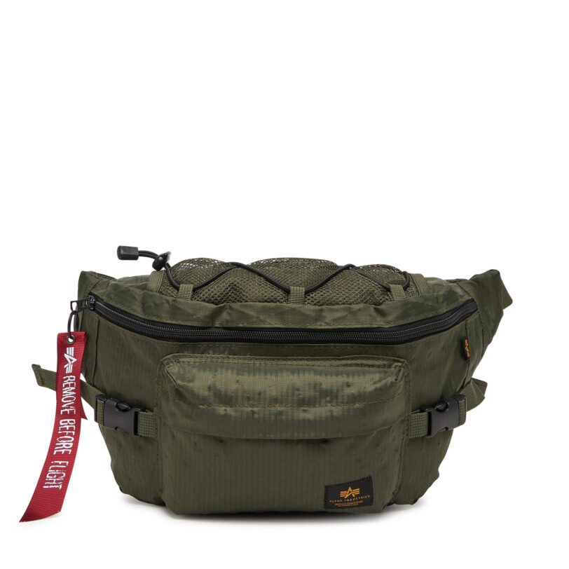 Чанта за кръст Alpha Industries 156949 Каки цвят на ниска цена
