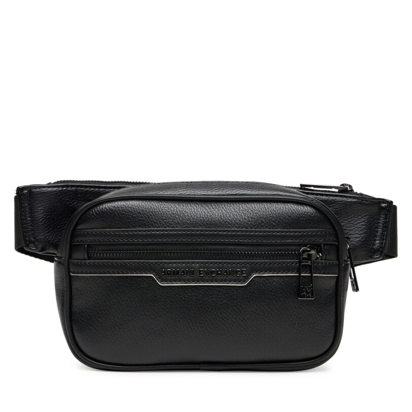 Чанта за кръст Armani Exchange XM001639 AF17205 MC105 Черен цвят на ниска цена