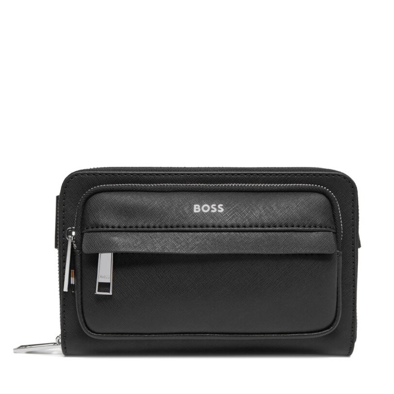 Чанта за кръст BOSS 50530098 Черен цвят на ниска цена
