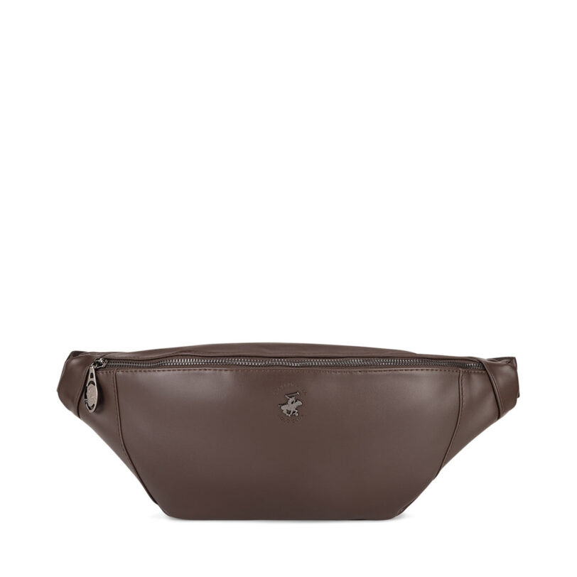 Чанта за кръст Beverly Hills Polo Club BHPC-L-017-07 Кафяв цвят на ниска цена