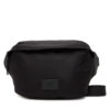 Чанта за кръст Calvin Klein Jeans Metro Nylon Oversized Waistbag LV04G3088G Черен цвят на ниска цена