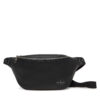 Чанта за кръст Calvin Klein Jeans Mono Logo Waistbag 38 LV04G3012G Черен цвят на ниска цена