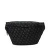 Чанта за кръст Calvin Klein Jeans Unstrctrd Mngrm Ovrs LV04G3098G Черен цвят на ниска цена