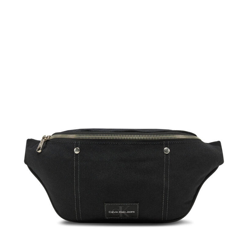 Чанта за кръст Calvin Klein Jeans Workwear Waistbag 38 LV04G3027G Черен цвят на ниска цена