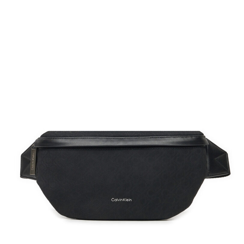 Чанта за кръст Calvin Klein K50K512787 Черен цвят на ниска цена