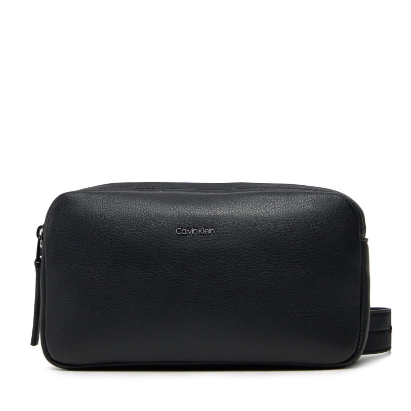 Чанта за кръст Calvin Klein Modern Business Waistbag K50K513149 Черен цвят на ниска цена