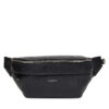 Чанта за кръст Calvin Klein Raised Waistbag LV04D3161G Черен цвят на ниска цена