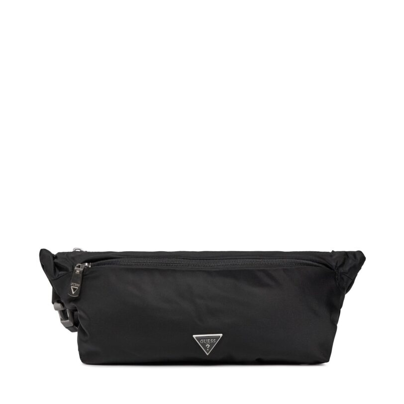 Чанта за кръст Guess HMRONY P4291 Черен цвят на ниска цена