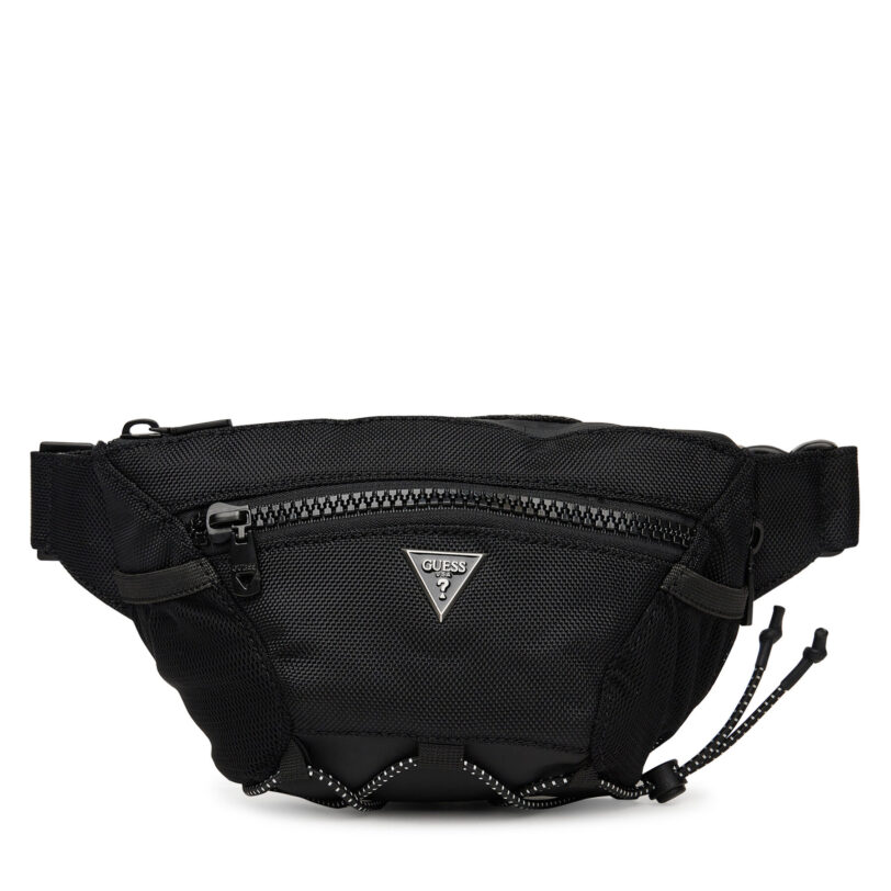 Чанта за кръст Guess HMTRHN P5289 Черен цвят на ниска цена