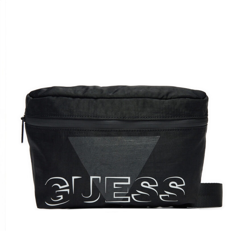 Чанта за кръст Guess HMVEGLP5162 Черен цвят на ниска цена