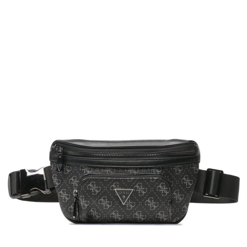 Чанта за кръст Guess Vezzola Smart HMEVZL P3231 Черен цвят на ниска цена