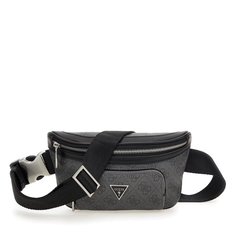 Чанта за кръст Guess Vezzola Smart HMEVZL P3231 Черен цвят на ниска цена