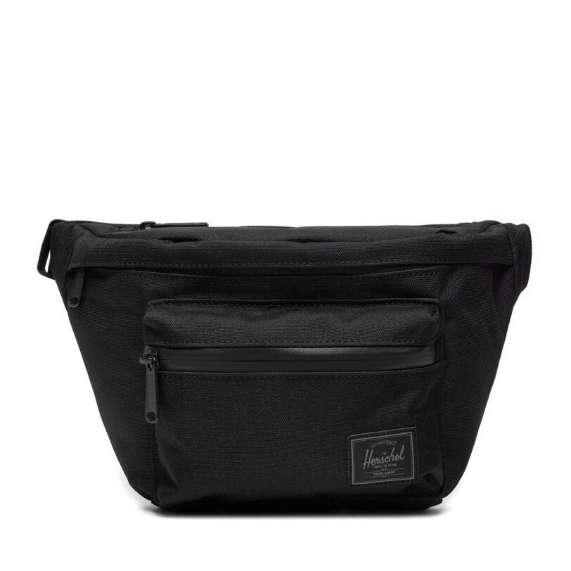 Чанта за кръст Herschel Pop Quiz Hip Pack 11406-05881 Черен цвят на ниска цена