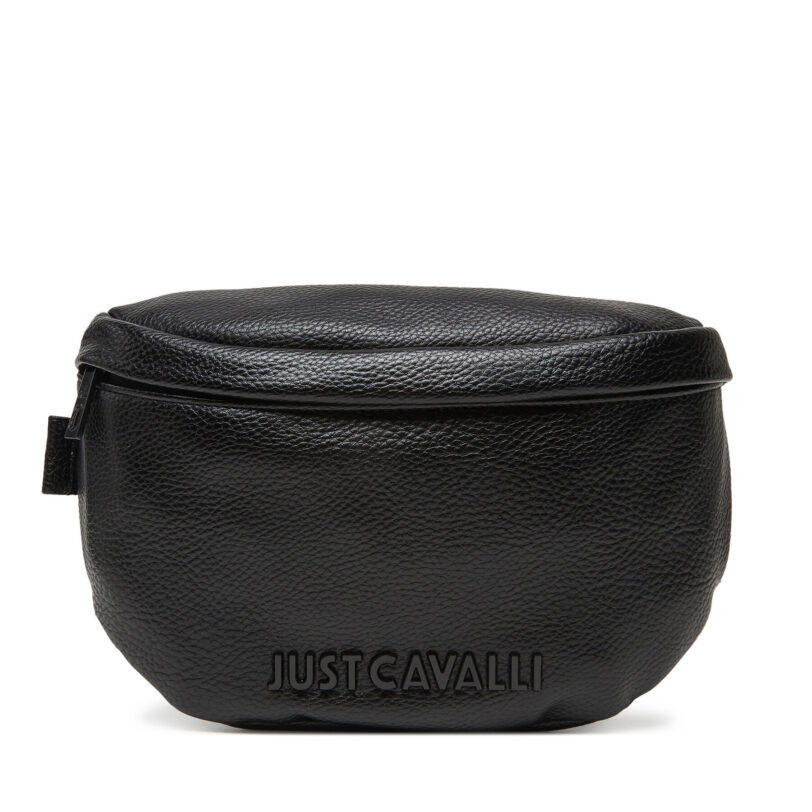 Чанта за кръст Just Cavalli 78QA4B13 ZSB81 Черен цвят на ниска цена