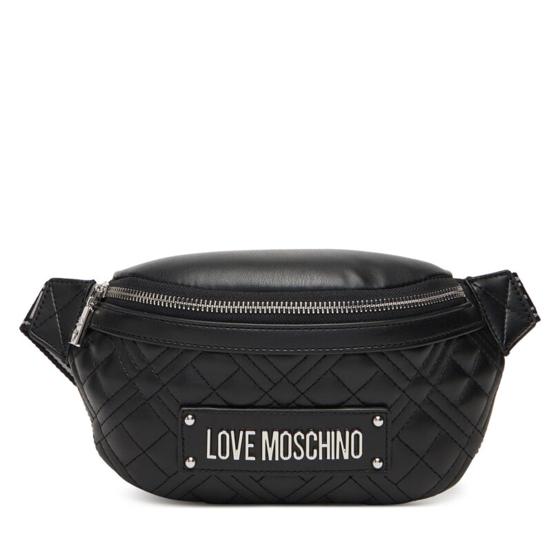 Чанта за кръст LOVE MOSCHINO JC4003PP1NLA000B Черен цвят на ниска цена
