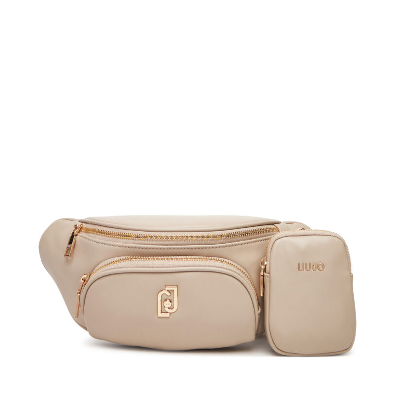 Чанта за кръст Liu Jo M Bumbag AF5178 E0077 Бежов цвят на ниска цена