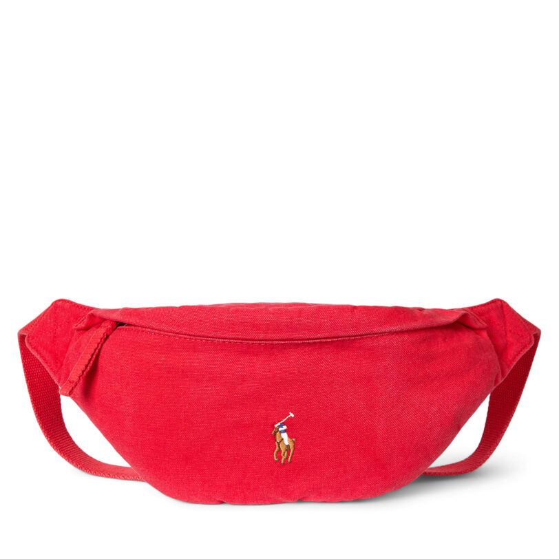 Чанта за кръст Polo Ralph Lauren 405967596003 Червен цвят на ниска цена