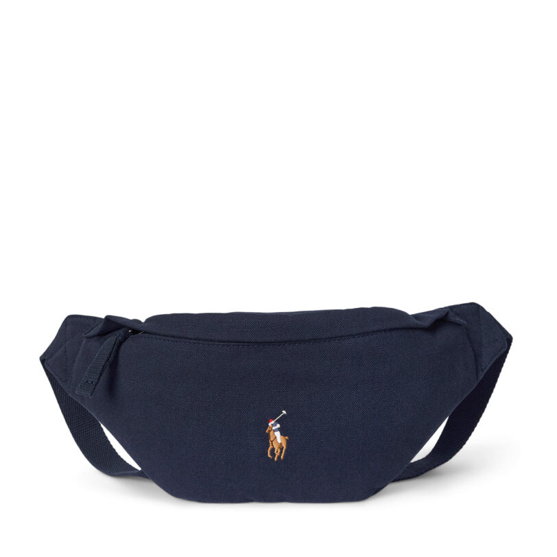 Чанта за кръст Polo Ralph Lauren 405967605001 Тъмносин цвят на ниска цена