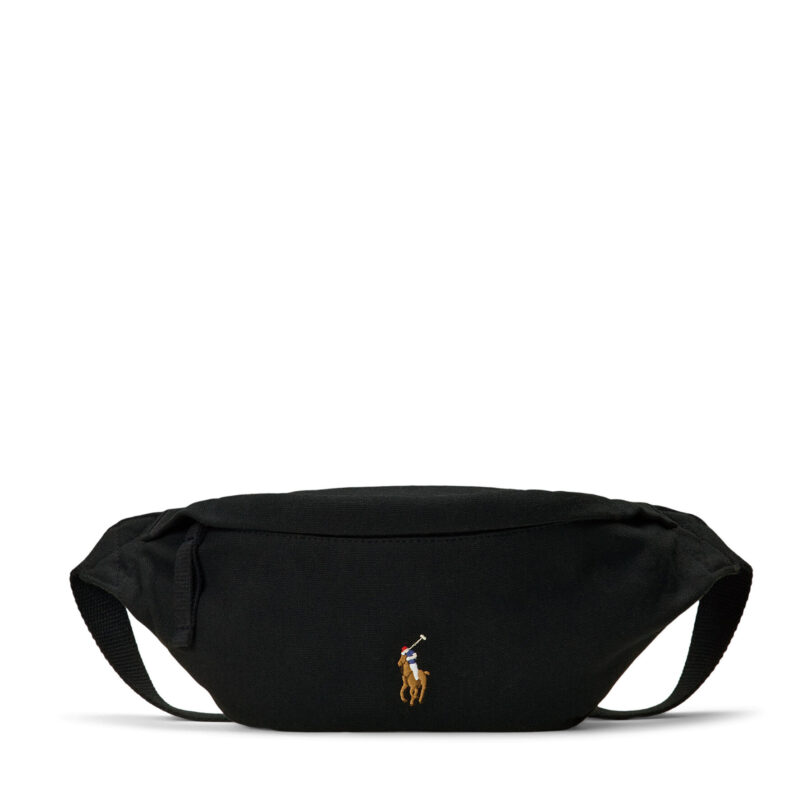 Чанта за кръст Polo Ralph Lauren 405967605003 Черен цвят на ниска цена