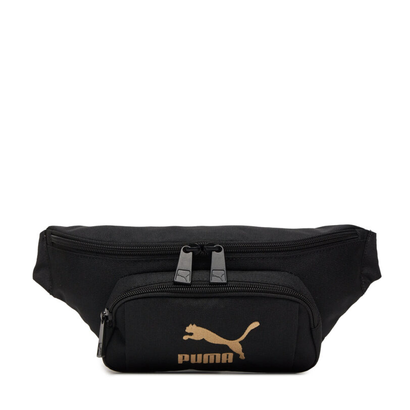 Чанта за кръст Puma Classics Archive Waist Bag 090569 01 Черен цвят на ниска цена