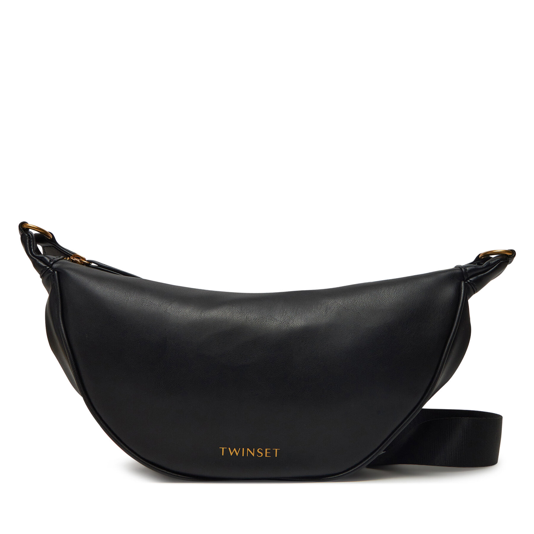 Чанта за кръст TWINSET 251LL8ABB Черен цвят на ниска цена