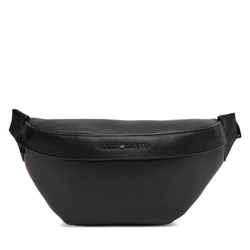 Чанта за кръст Tommy Hilfiger Th Corp Bumbag AM0AM13226 Черен цвят на ниска цена