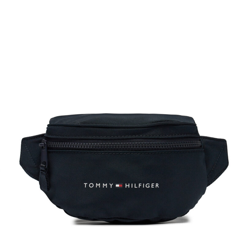 Чанта за кръст Tommy Hilfiger Th Essential AU0AU01614 Тъмносин цвят на ниска цена