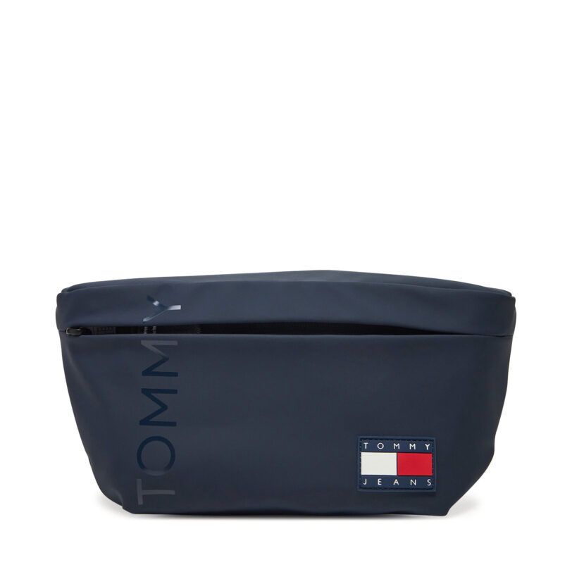 Чанта за кръст Tommy Jeans Daily + Bumbag AM0AM13273 Тъмносин цвят на ниска цена
