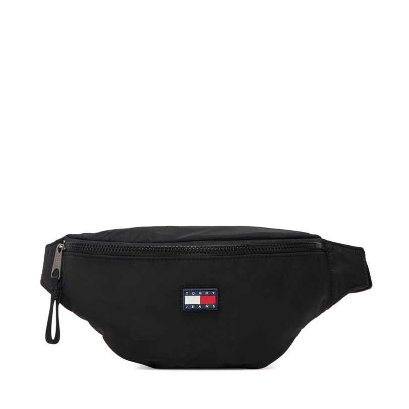 Чанта за кръст Tommy Jeans Tjm Urban Bumbag AM0AM13549 Черен цвят на ниска цена