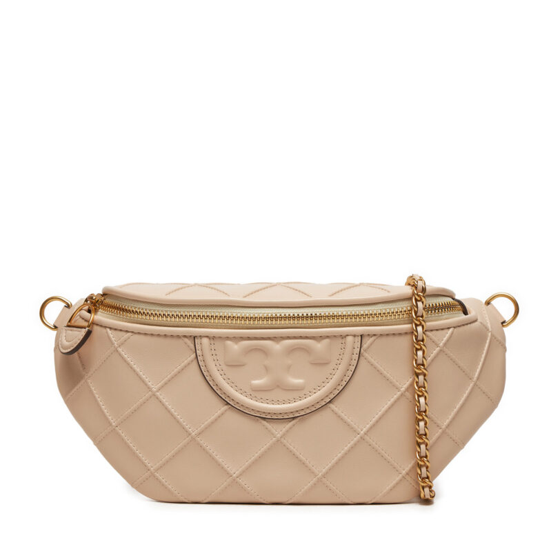 Чанта за кръст Tory Burch 160132 Бежов цвят на ниска цена