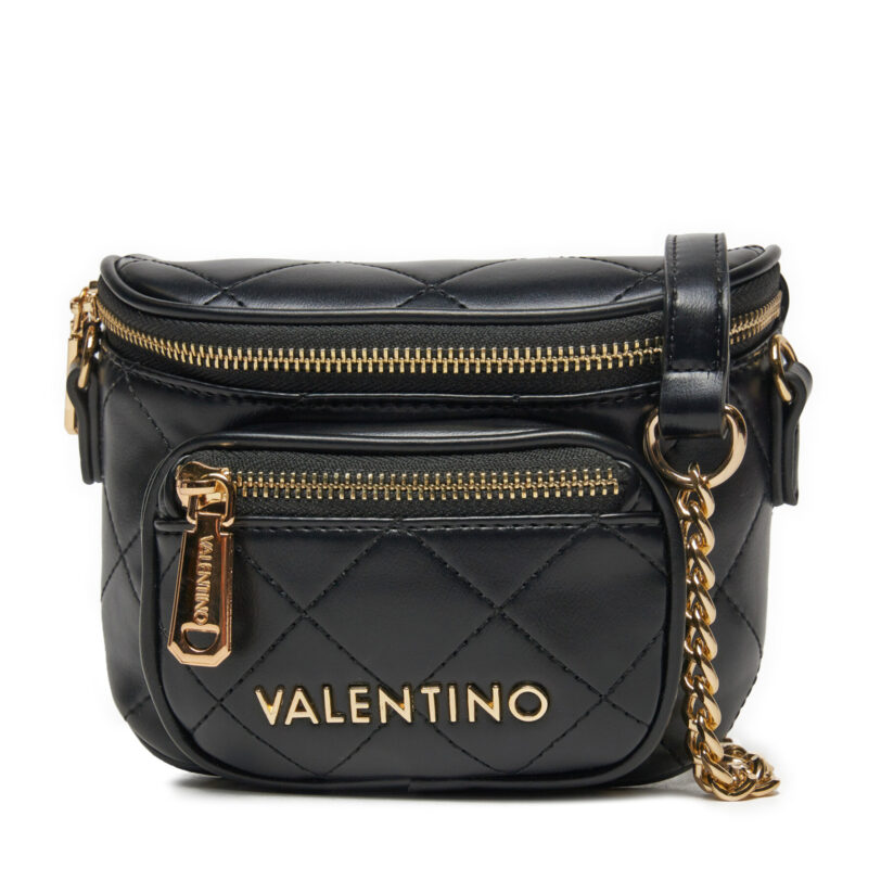 Чанта за кръст Valentino Nur Re VBS8G954 Черен цвят на ниска цена