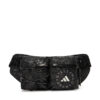 Чанта за кръст adidas by Stella McCartney adidas By Stella McCartney BumShine JY4201 Черен цвят на ниска цена