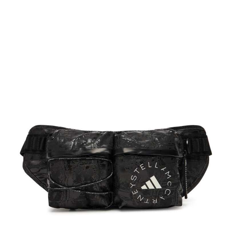 Чанта за кръст adidas by Stella McCartney adidas By Stella McCartney BumShine JY4201 Черен цвят на ниска цена