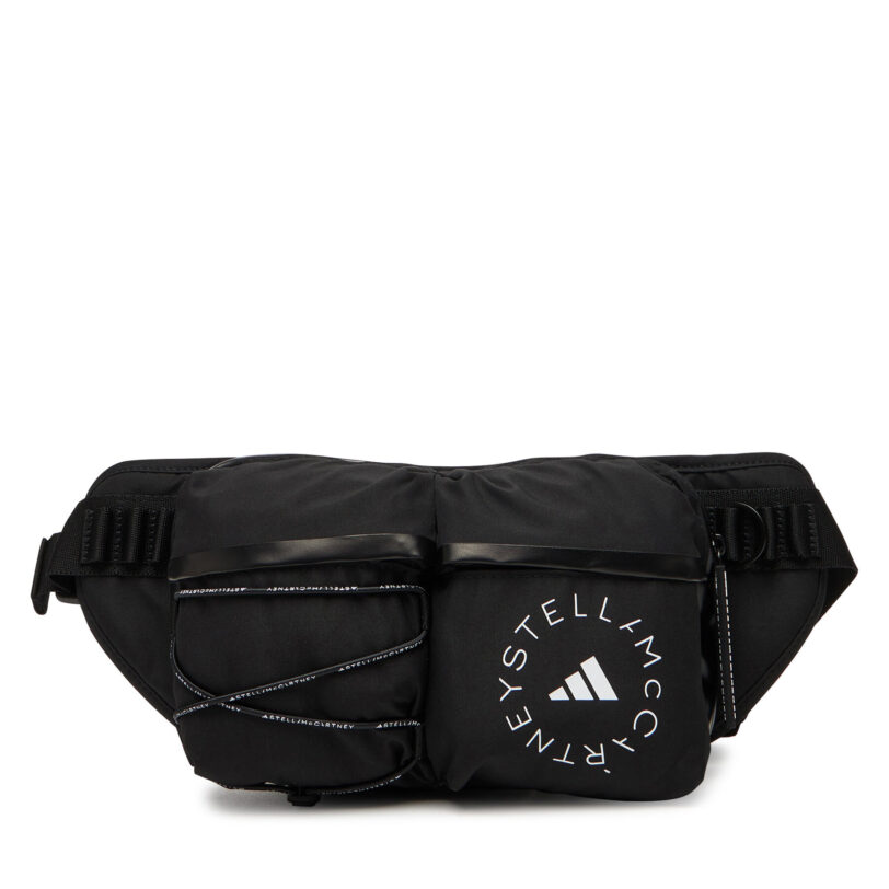Чанта за кръст adidas by Stella McCartney adidas by Stella McCartney Bum IW1618 Черен цвят на ниска цена
