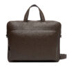 Чанта за лаптоп Calvin Klein Micro Pebble Slim Briefcase 36 LV04D3012G Кафяв цвят на ниска цена