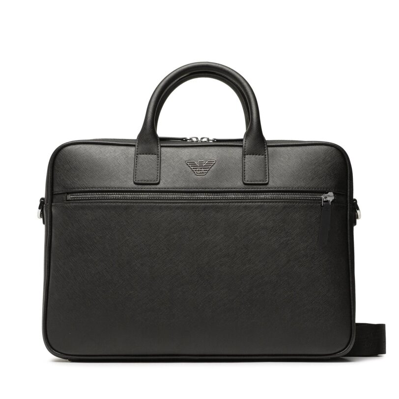 Чанта за лаптоп Emporio Armani Y4P119 Y138E 81072 Черен цвят на ниска цена