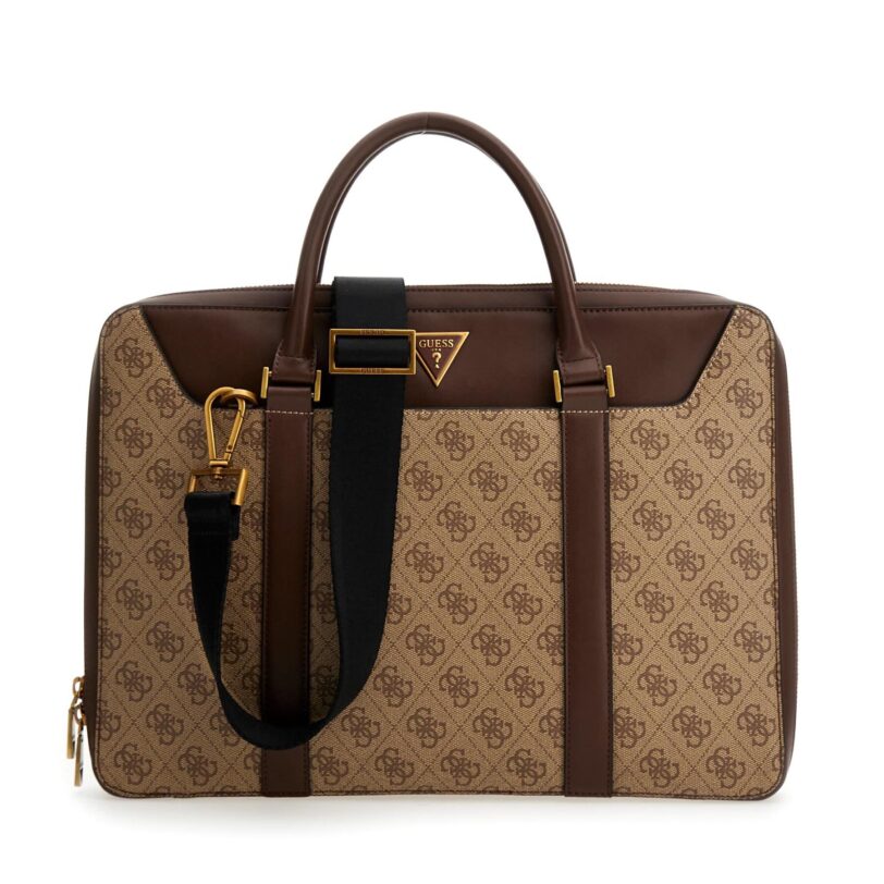 Чанта за лаптоп Guess Vezzola Smart HMEVZL P3138 Бежов цвят на ниска цена
