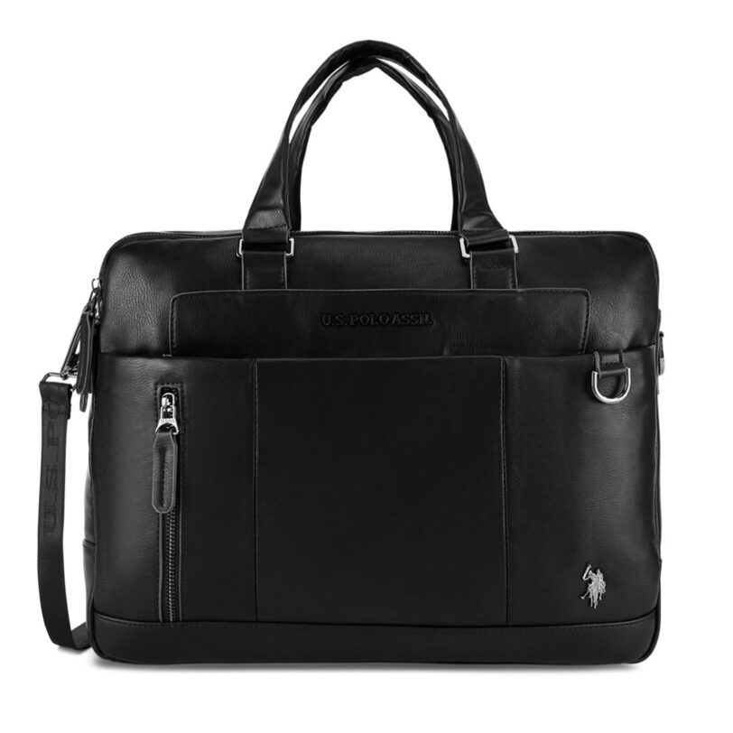 Чанта за лаптоп U.S. Polo Assn. BIUXT5738MVP Черен цвят на ниска цена