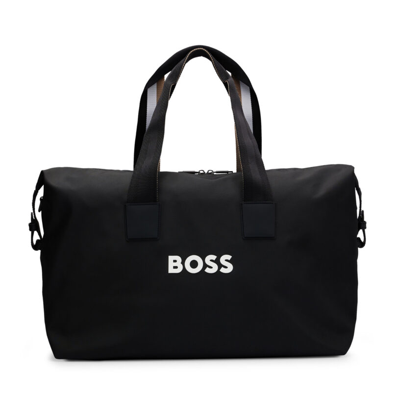 Чанта за уикенд BOSS Catch 3.0 Holdall 50511942 Черен цвят на ниска цена