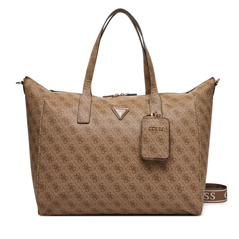 Чанта за уикенд Guess Latona Travel TWLB92 11017 Кафяв цвят на ниска цена