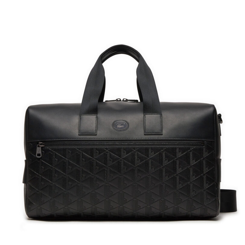 Чанта за уикенд Lacoste NH4577MR Черен цвят на ниска цена
