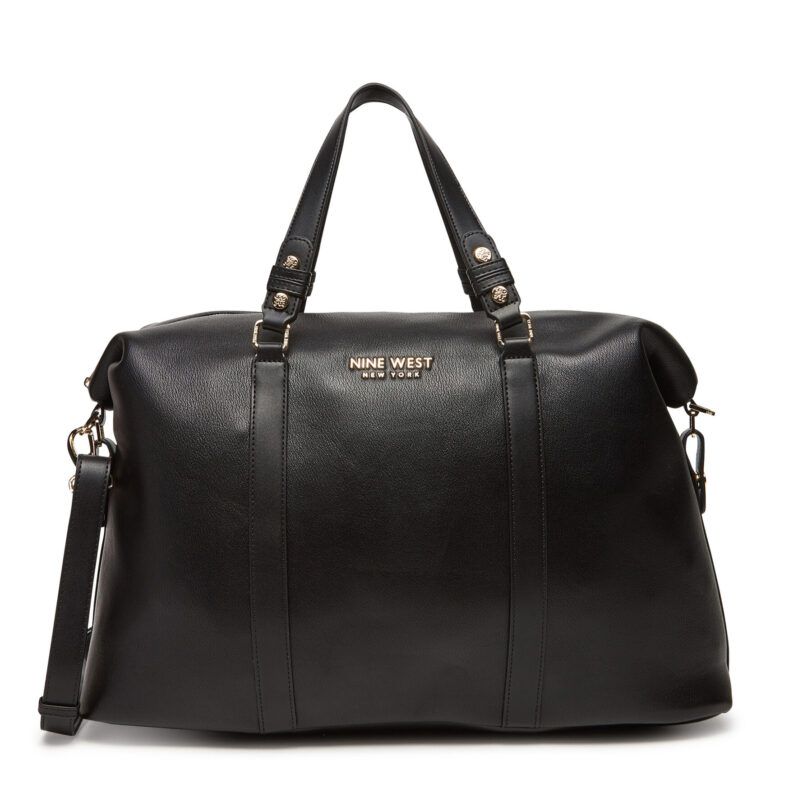 Чанта за уикенд Nine West H231181 Черен цвят на ниска цена