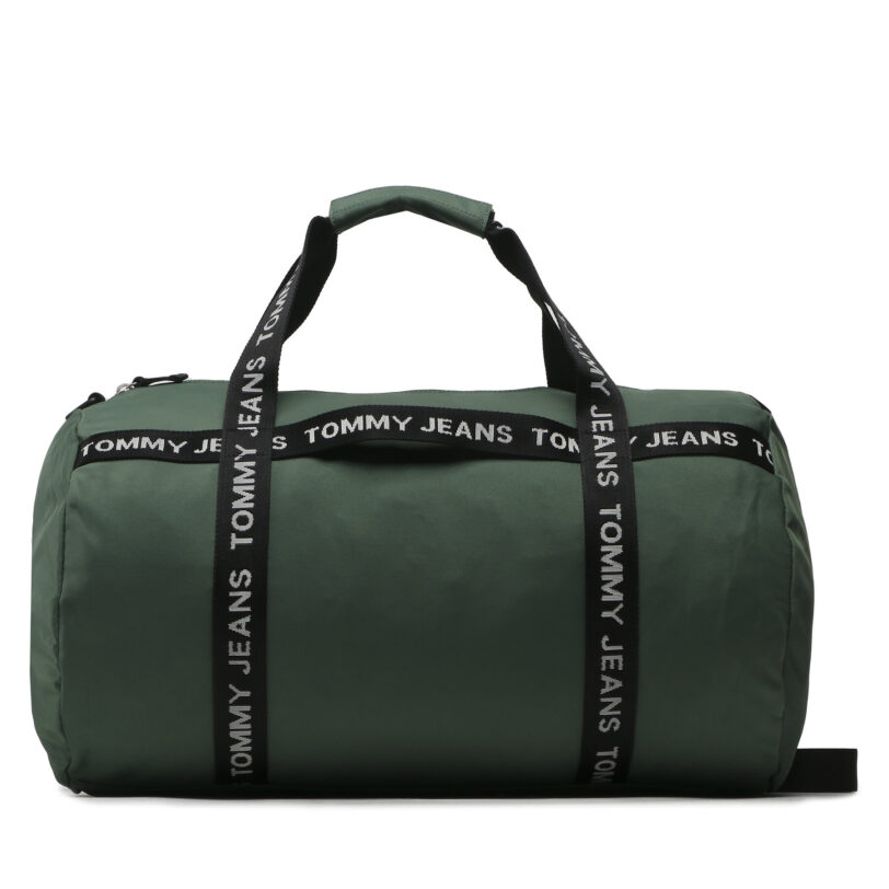 Чанта за уикенд Tommy Jeans Tjm Essential Duffle AM0AM11171 Зелен цвят на ниска цена