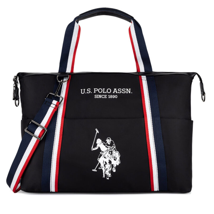 Чанта за уикенд U.S. Polo Assn. BEUXT6359WIP Черен цвят на ниска цена