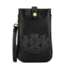 Чантичка за телефон Juicy Couture BIJXT8655WVP Черен цвят на ниска цена