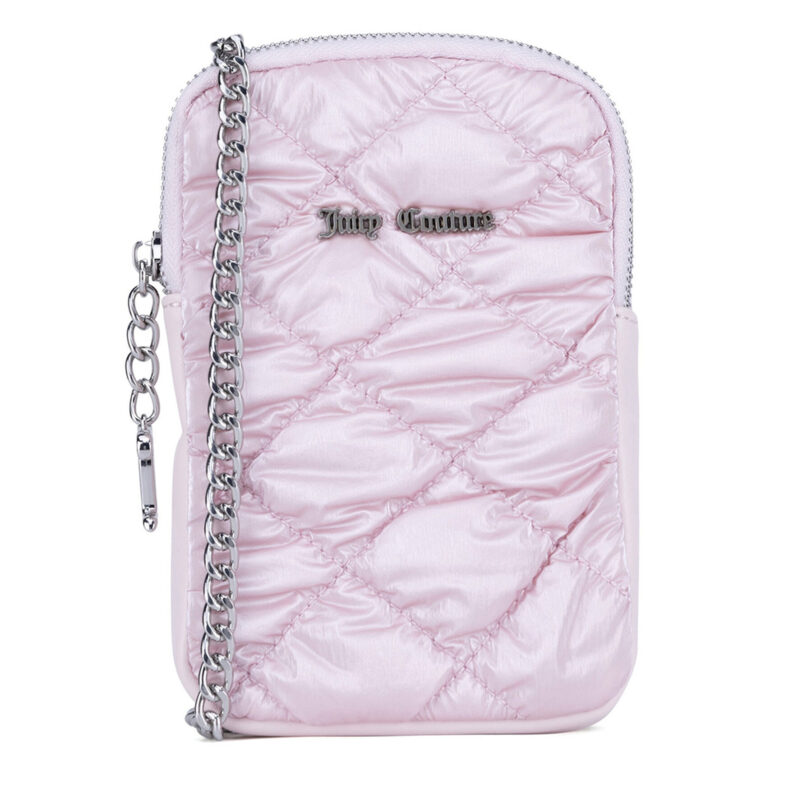 Чантичка за телефон Juicy Couture BIJXT8668WIP Розов цвят на ниска цена