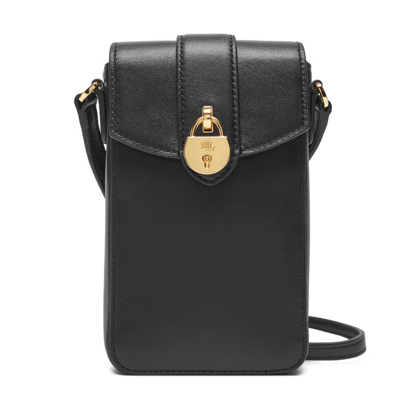 Чантичка за телефон LAUREN RALPH LAUREN 432969460002 Черен цвят на ниска цена