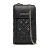 Чантичка за телефон LOVE MOSCHINO JC5682PP1NLA000B Черен цвят на ниска цена