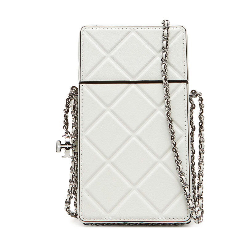 Чантичка за телефон Tory Burch 163417 Бял цвят на ниска цена